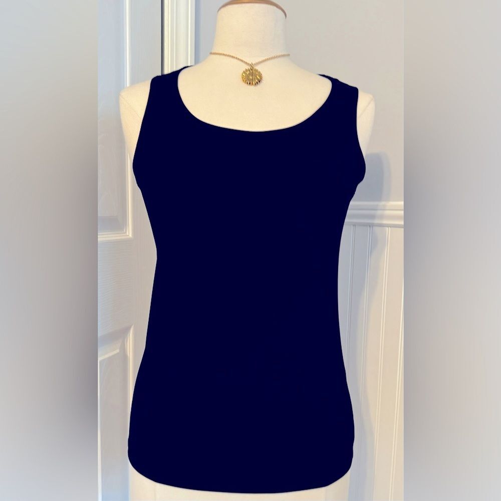 Still has the tags! Conrad C Collection versatile & classy black blouse!